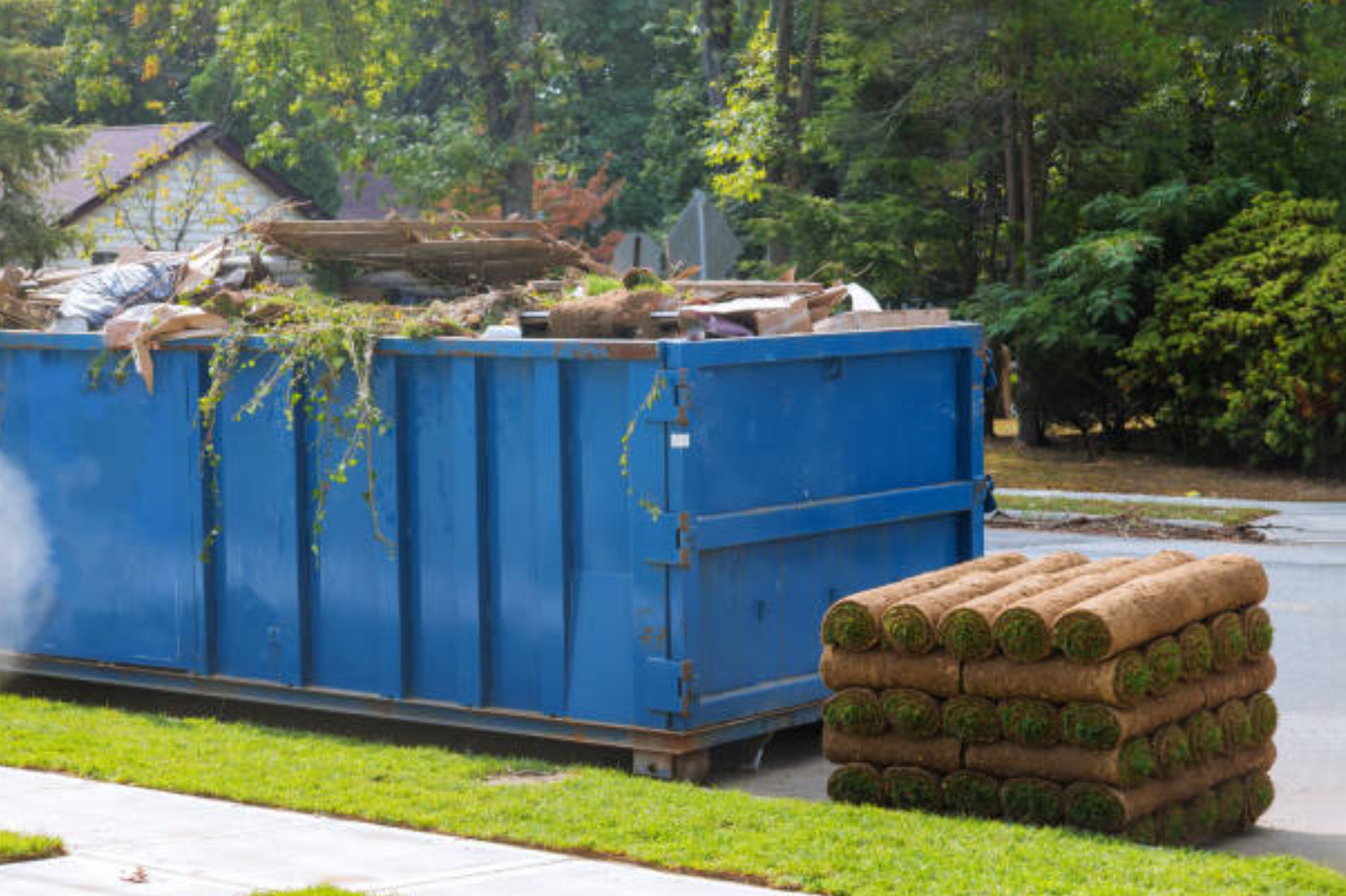 Junk Removal 12 Yard Container In Boring