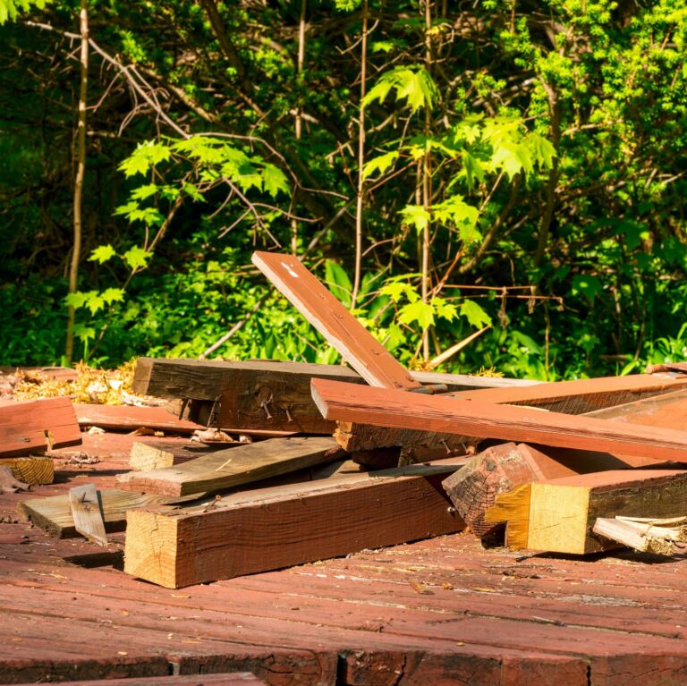 Deck Demolition Service in Boring