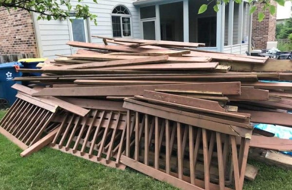 Deck Demolition Service in Boring