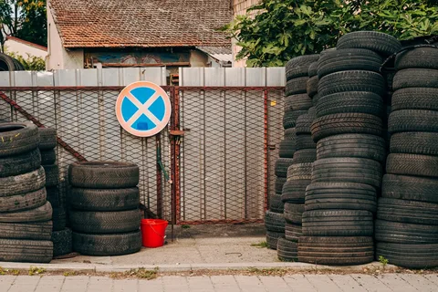 Junk Removal Used Tire Disposal & Recycling In Boring